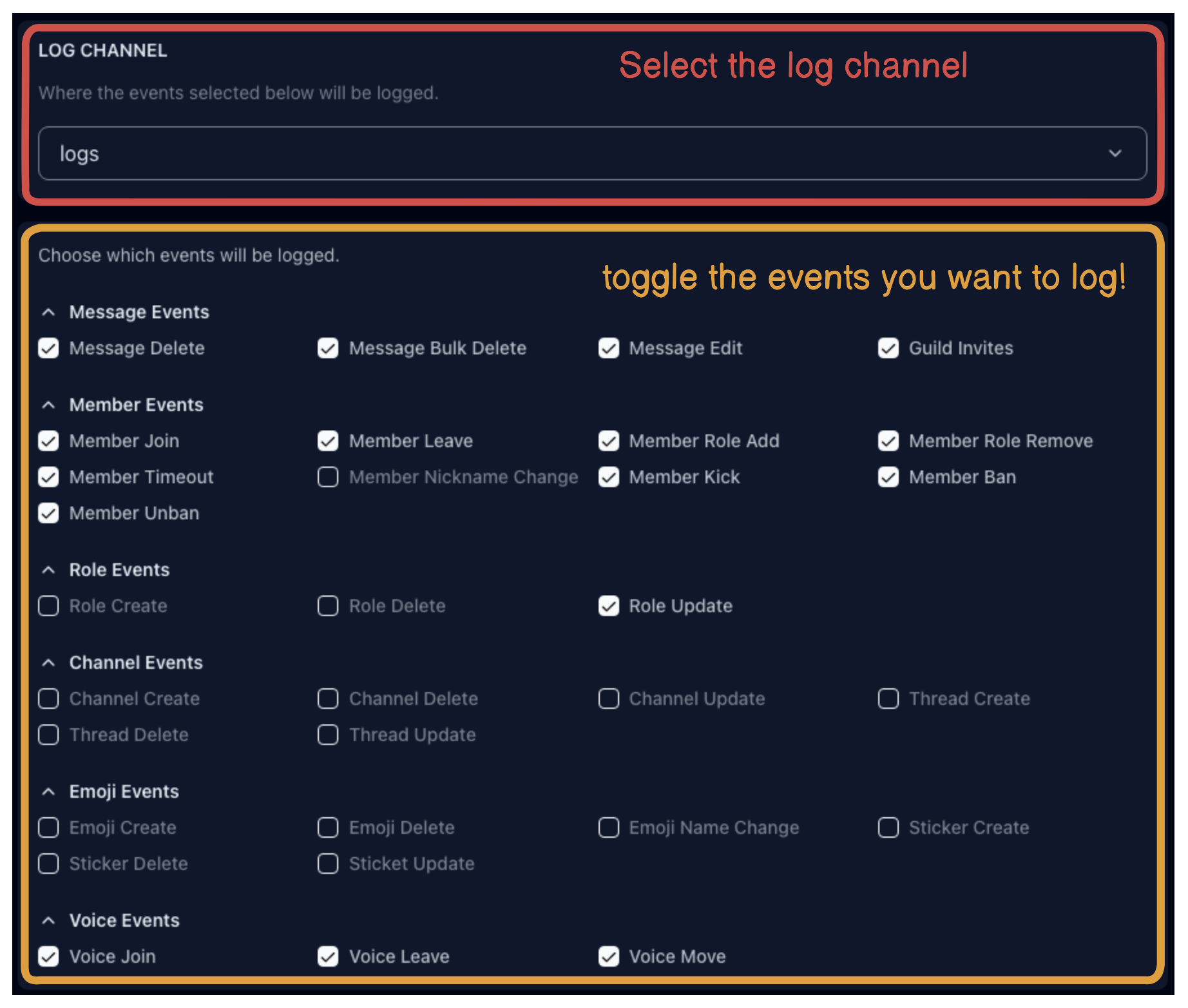 log-one-channel